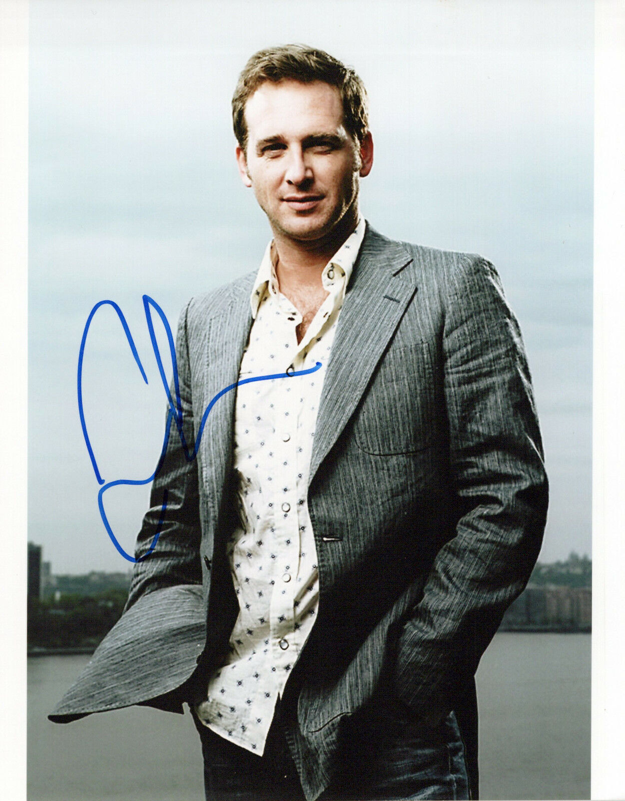 Josh Lucas head shot autographed Photo Poster painting signed 8x10 #3