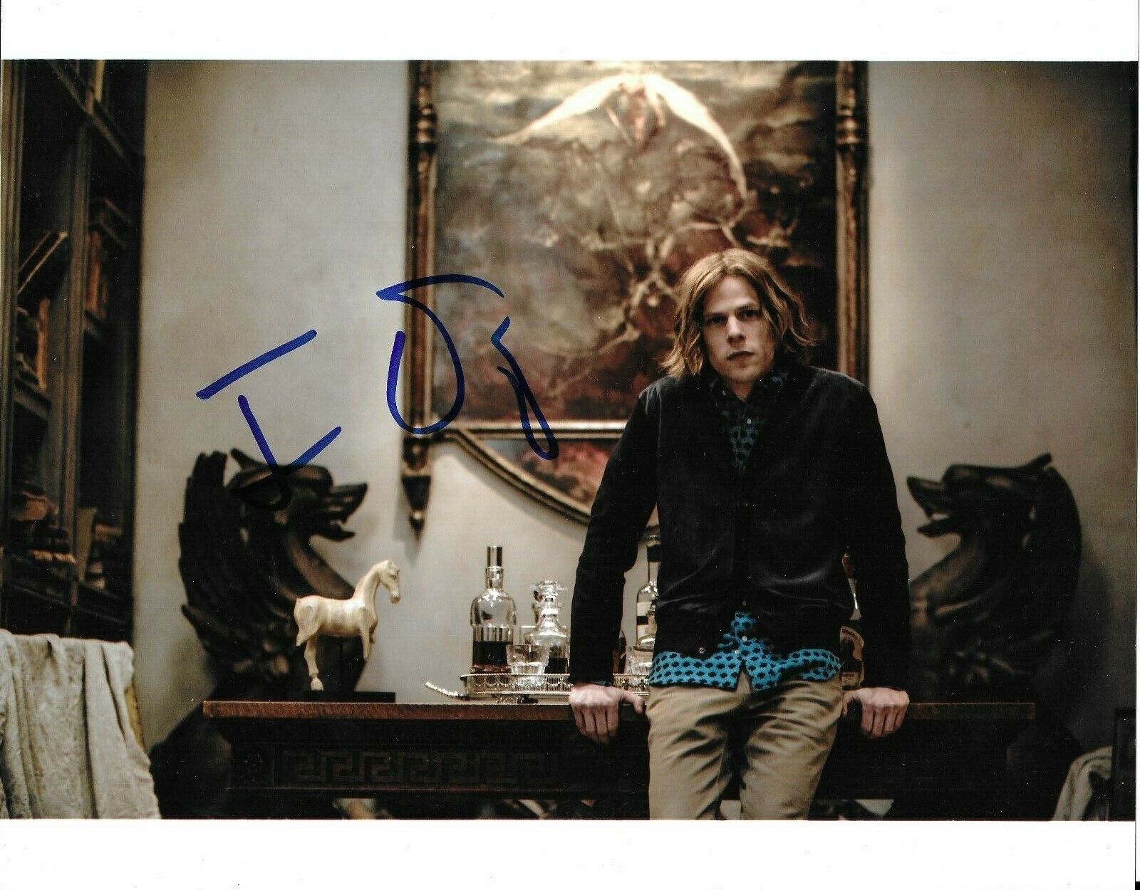 Jesse Eisenberg Batman V Superman autographed Photo Poster painting signed 8x10 #1