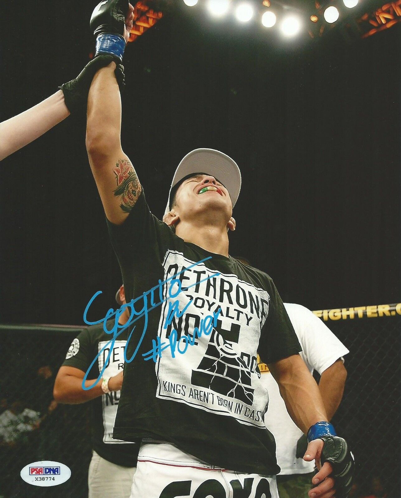 Erik Perez Goyito Signed UFC 8x10 Photo Poster painting PSA/DNA COA Autograph Picture 155 167