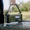 MMR-99 FCC Digital Radio: AM/FM, Auto-Time Sync, Bluetooth, Aux-in, Weather Alert, and Multi-way Charging
