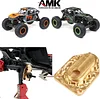 AMK UTB18 Brass Counter Weight Axle Housing for Axial RC Crawler 1/18 UTB18 Capra Unlimited Trail Buggy RTR Upgrade Part (Front Axle 3in1)