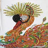 DIY swan shaped diamond painting one-shoulder chain lady bag