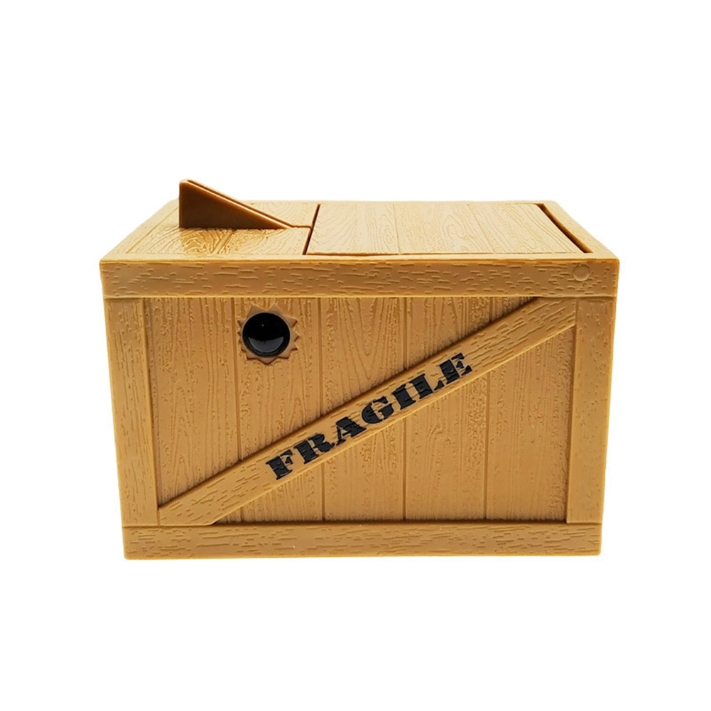 

Hand Coin Box Steal Money Automated Thief Piggy Bank Electronic Saving Box, 501 Original