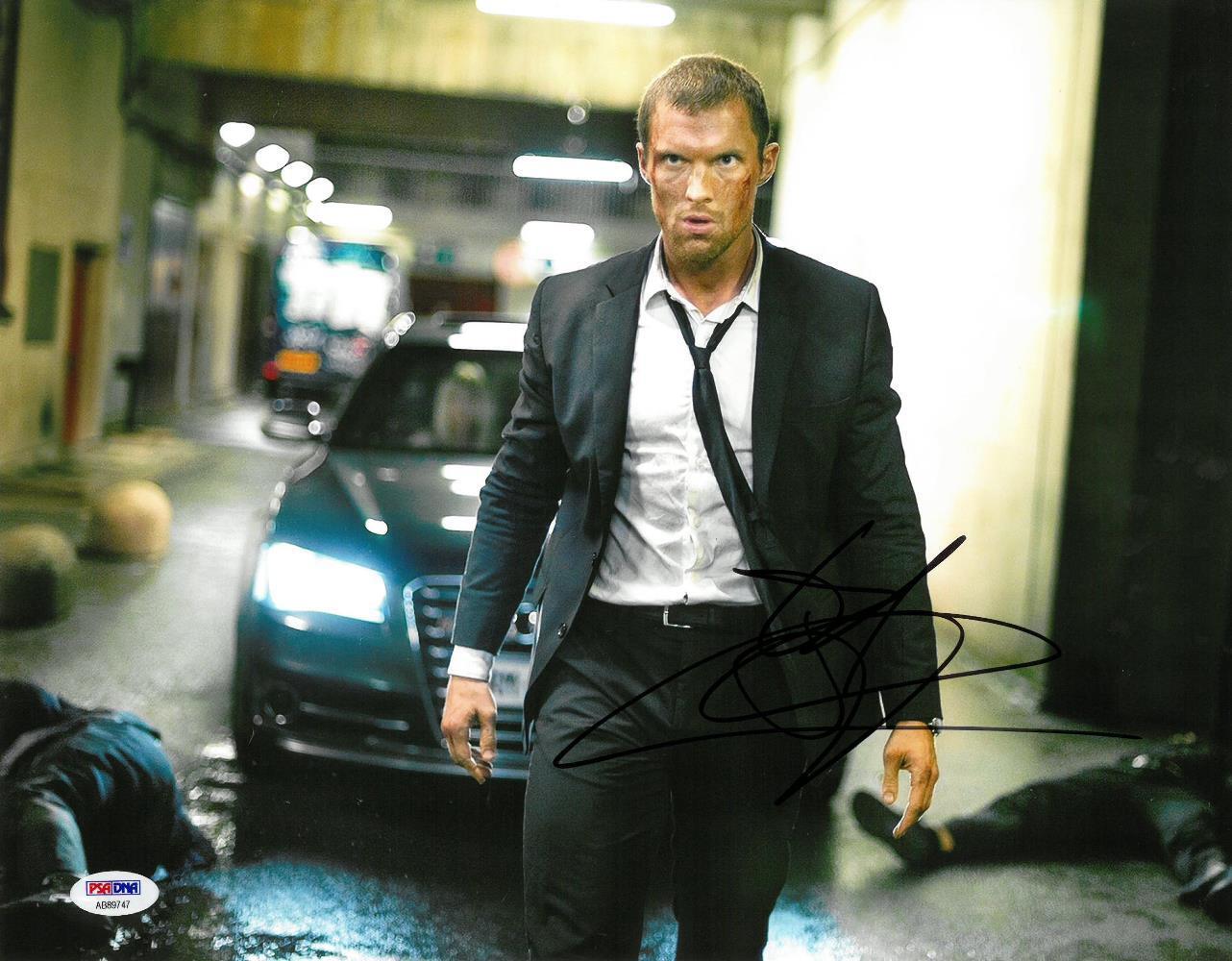 Ed Skrein Signed Transporter Authentic Autographed 11x14 Photo Poster painting PSA/DNA #AB89747