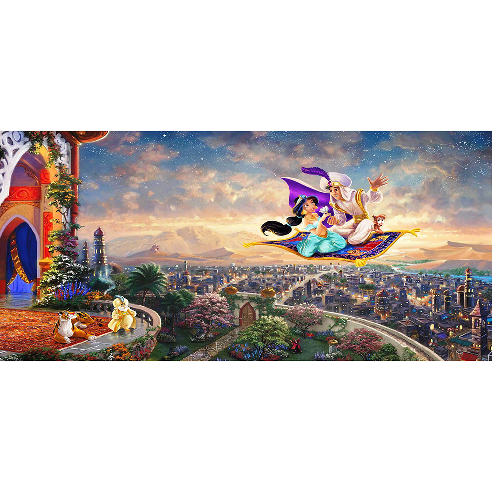 

Fairy World - Round Drill Diamond Painting - 80*40CM (Big Size), 501 Original