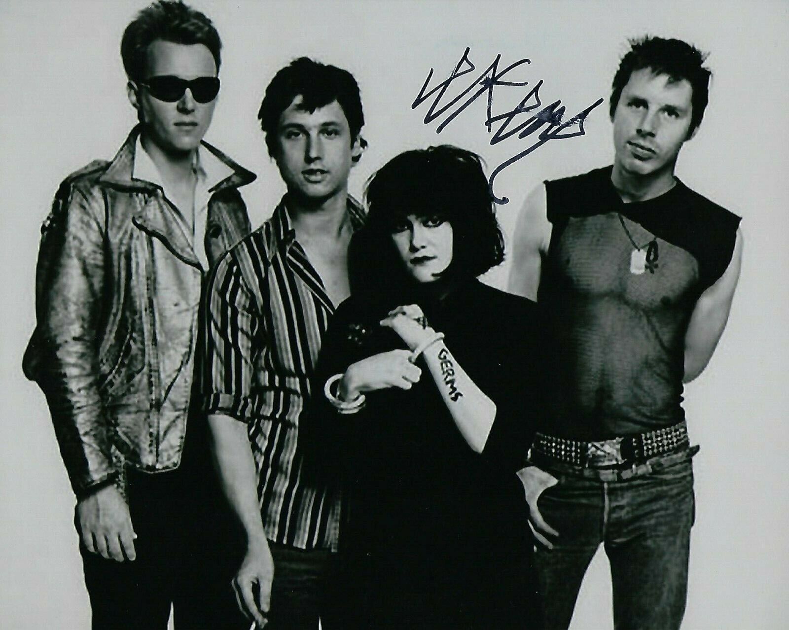 GFA We're Desperate - Band X * EXENE CERVENKA * Signed 8x10 Photo Poster painting E1 COA