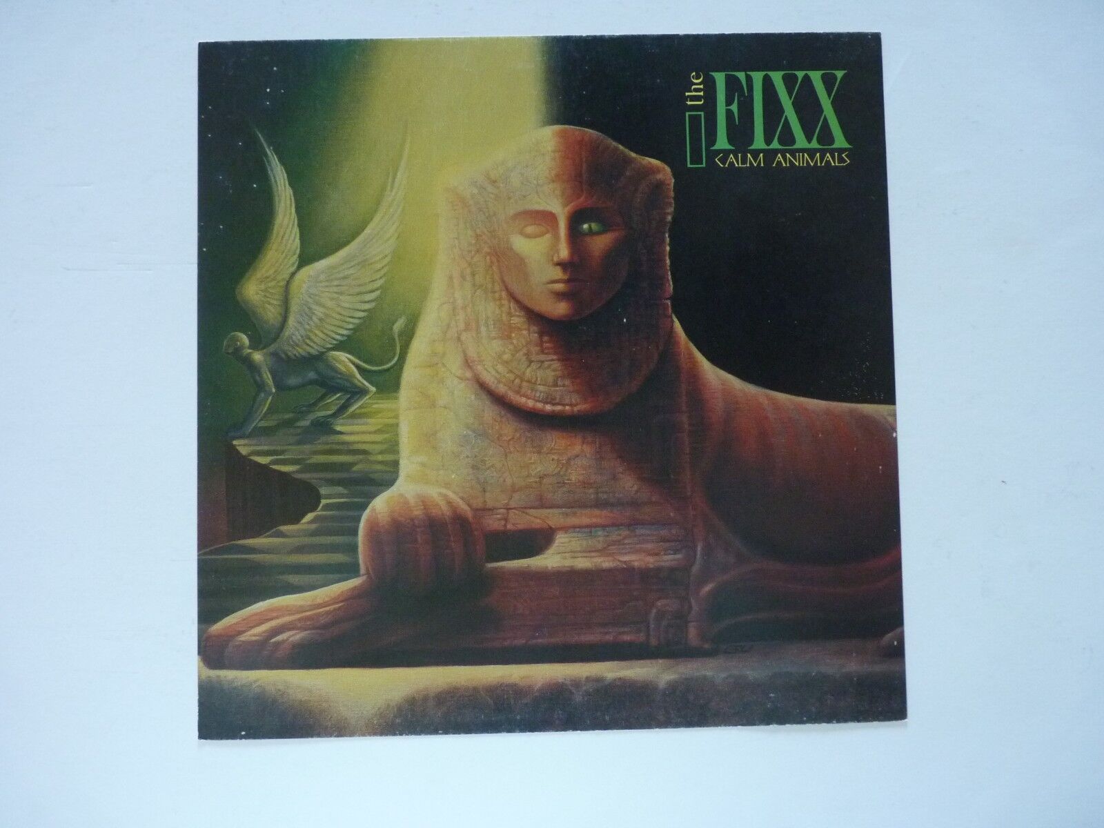 The Fixx Calm Animals LP Record Photo Poster painting Flat 12x12 Poster