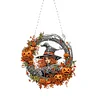 Diamond Painting Halloween Decorations Wreath Pendant for Home Window Wall