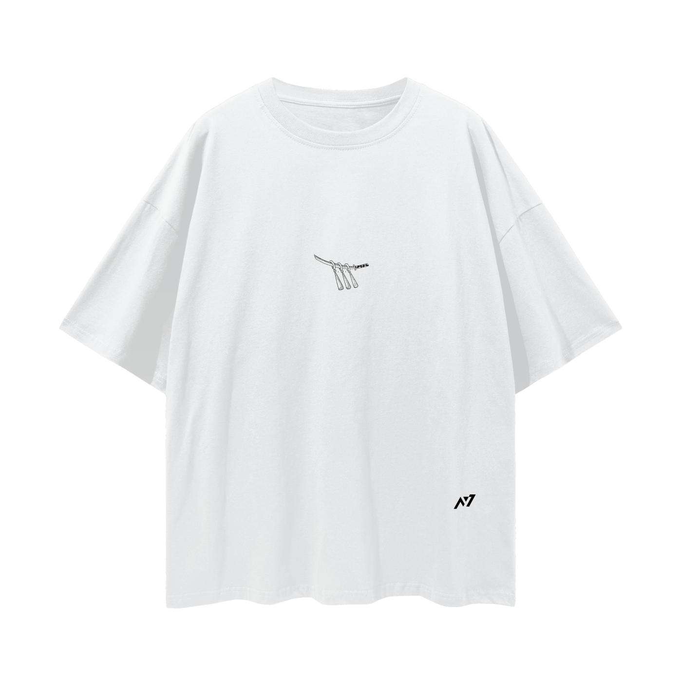 Wrath Carved Streetwear Shirt White