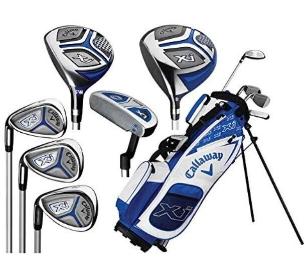 Callaway Golf XJ-2 Junior Kids LEFT Hand LH 6-Piece Golf Set w/ Bag New  #74124 | SidelineSwap