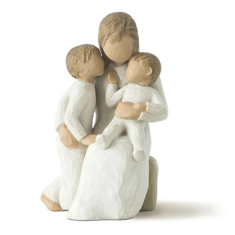 Willow Tree Quietly Mother and Children Figurine