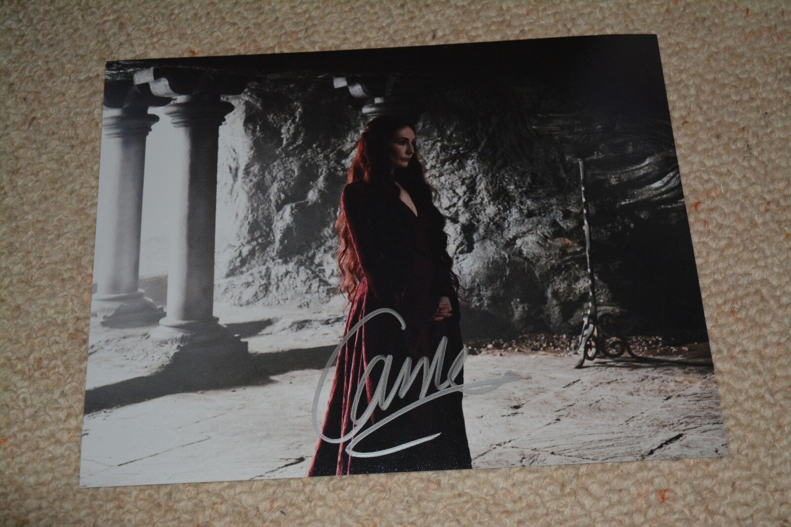 CARICE VAN HOUTEN signed autograph In Person 8x10 (20x25cm) GAME OF THRONES