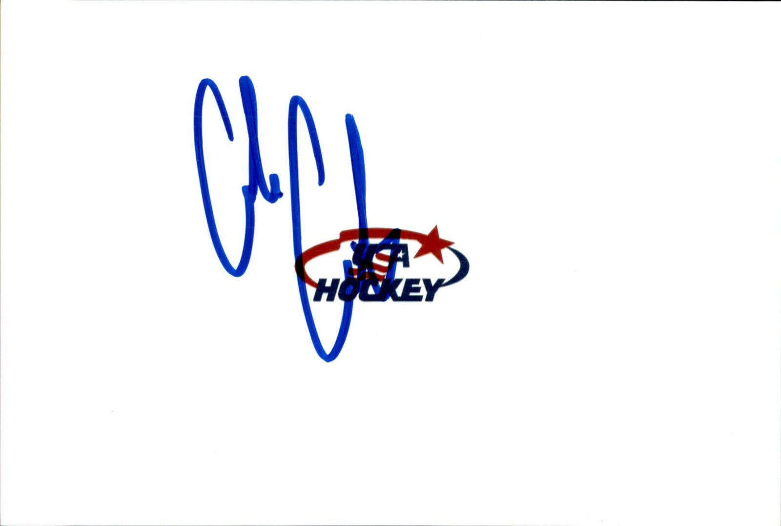 Cole Caufield SIGNED autographed 4x6 Photo Poster painting TEAM USA / MONTREAL CANADIENS