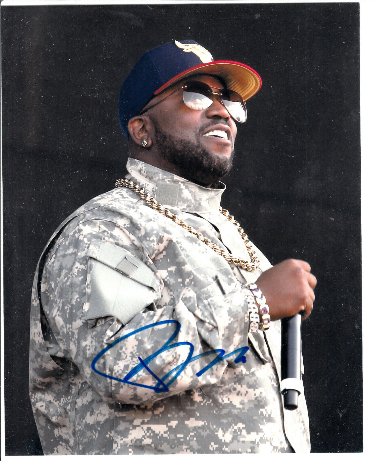 Big Boi rapper Autograph 8x10