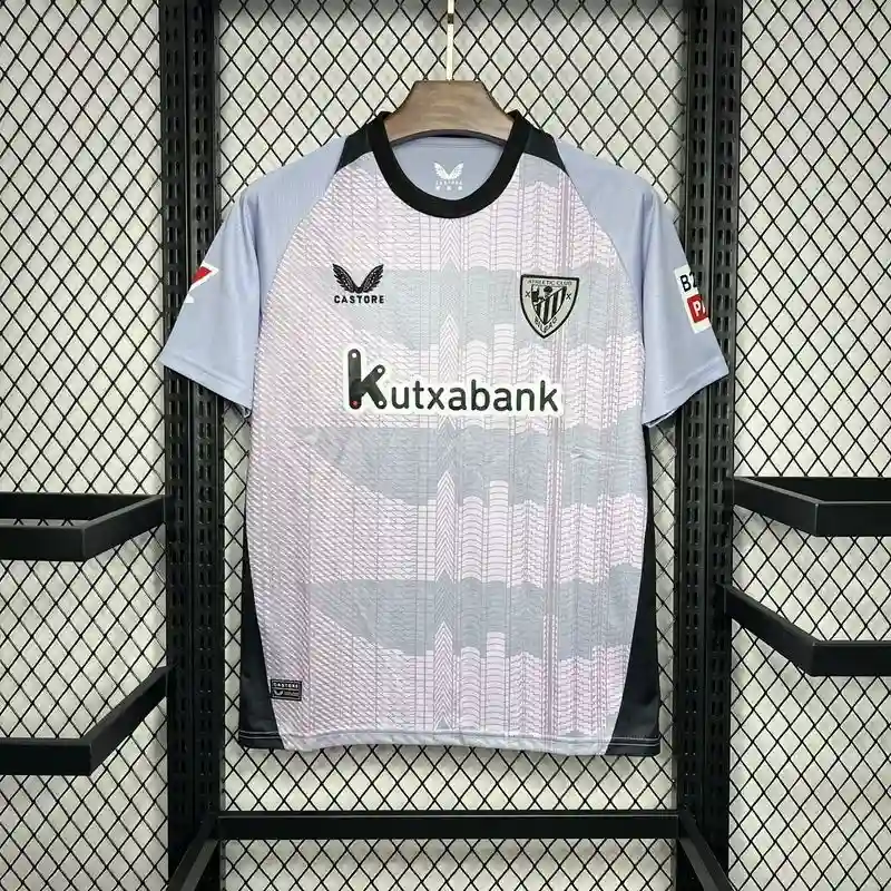 24/25 Athletic Bilbao Soccer Jersey Second Away