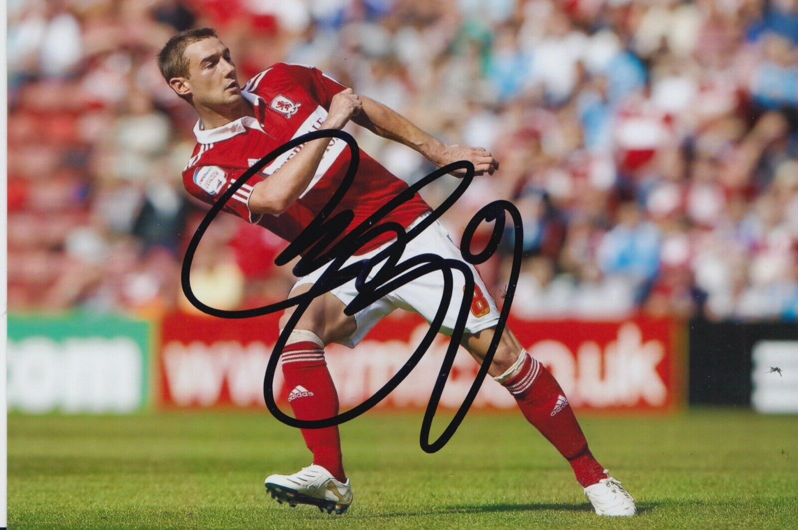 KEVIN THOMPSON HAND SIGNED 6X4 Photo Poster painting - FOOTBALL AUTOGRAPH - MIDDLESBROUGH.