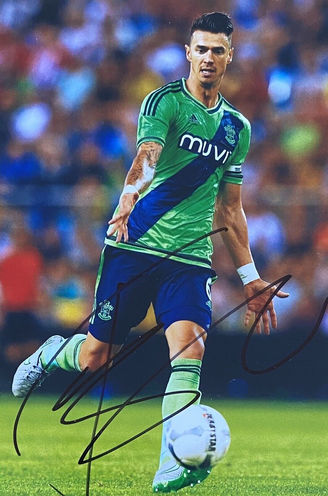 Jose Fonte Genuine Hand Signed Southampton 6X4 Photo Poster painting 2
