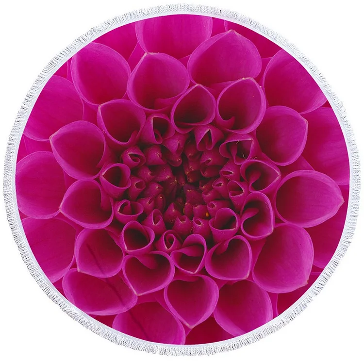 Flowers - Circle Tapestry - 1.5M