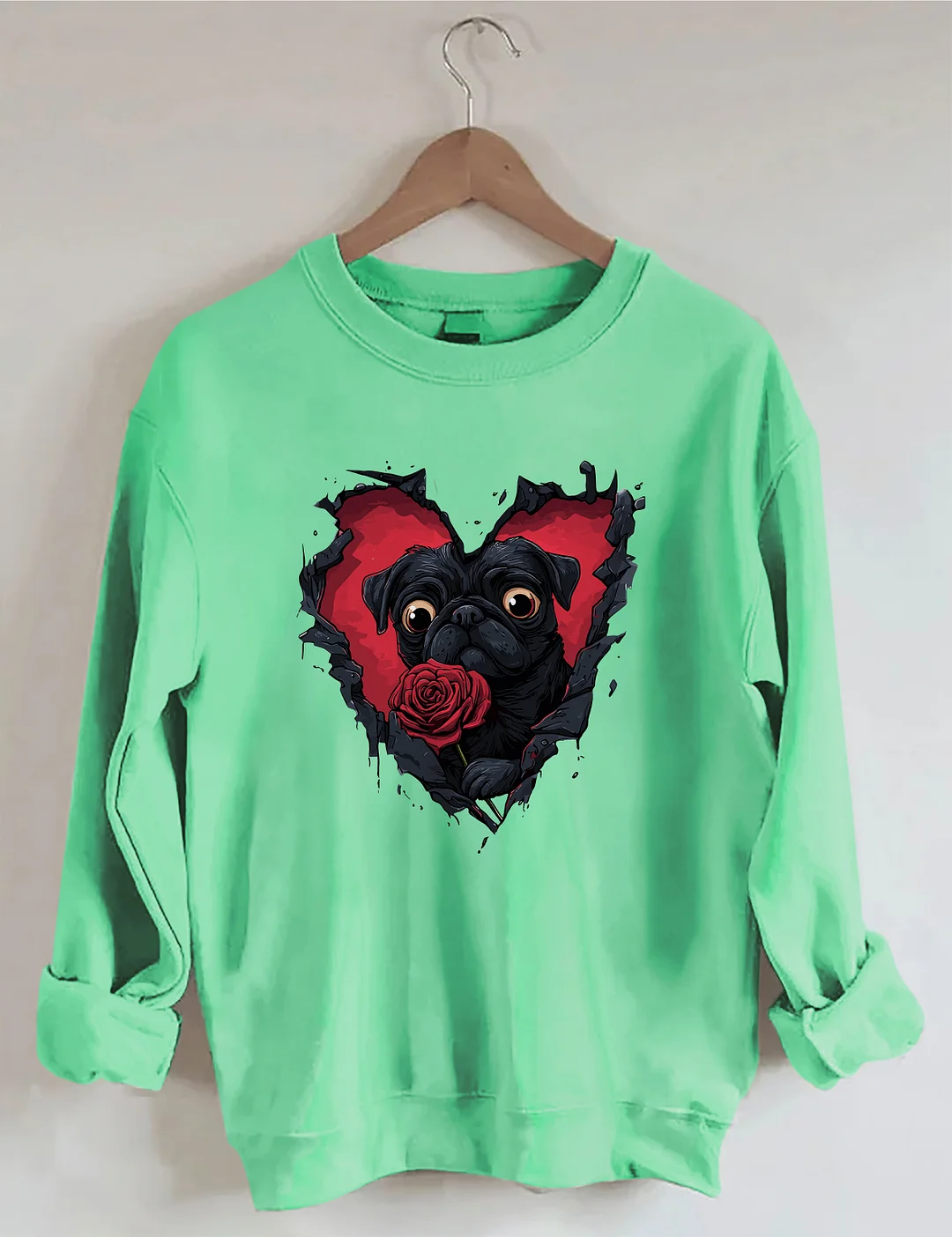 Dog Lover Valentine Sweatshirt