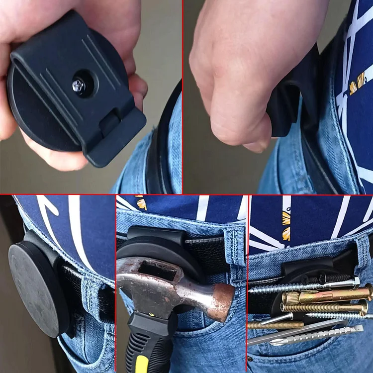 Clip-On Belt Magnet Holder 