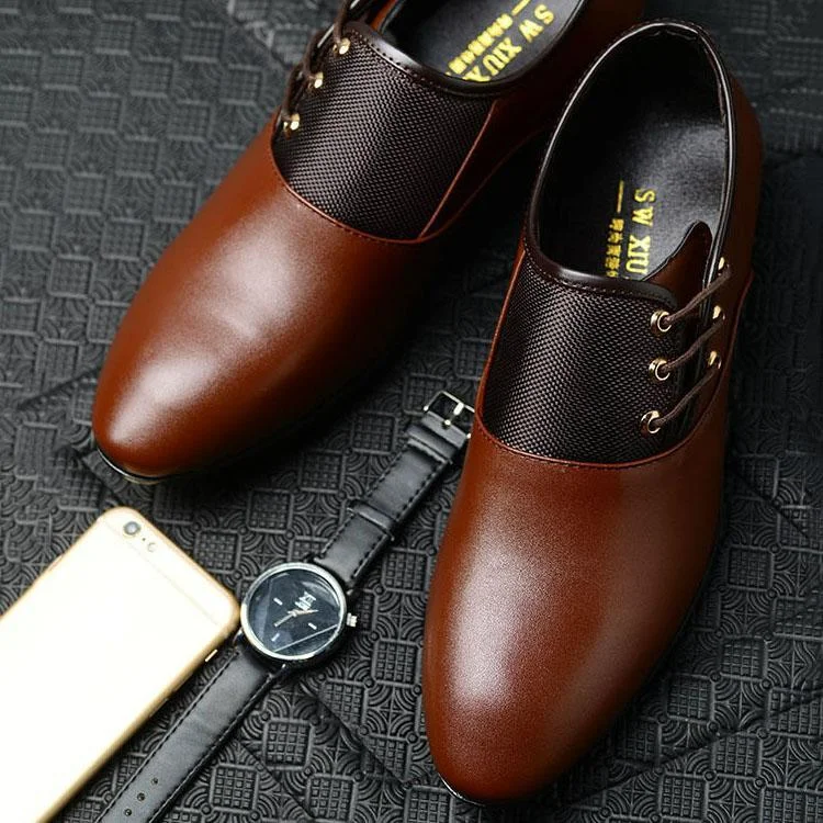 Pantofi moderni pentru bărbați, tip Oxford, pantofi business