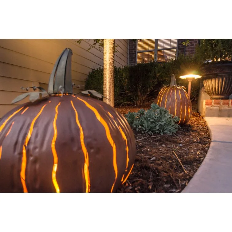 Squatty Pumpkin Luminary Lantern