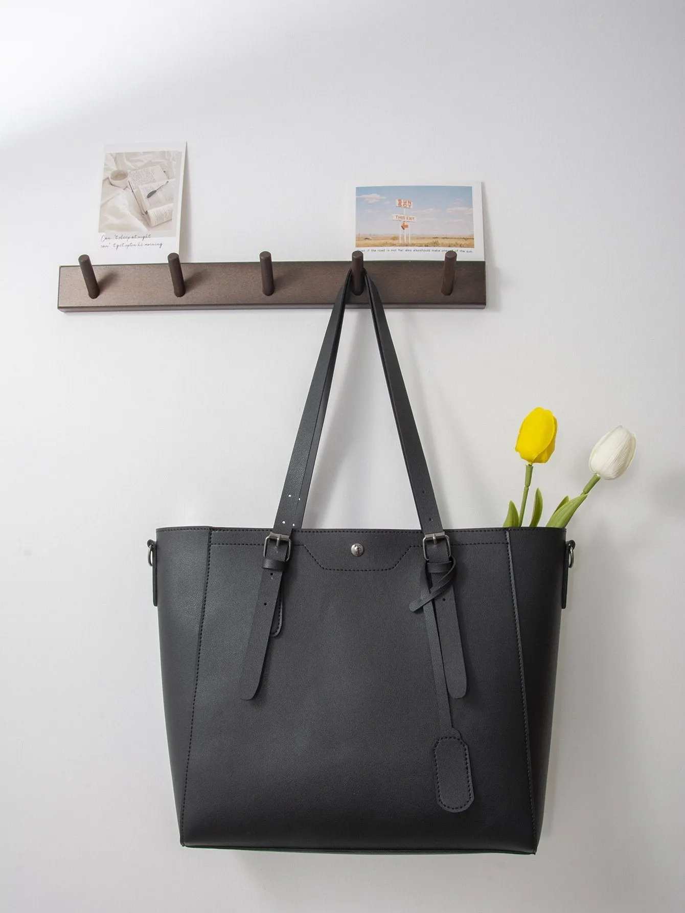 2022 New Retro Tote Women's Bag Shoulder-length Hand-held Slung Large-capacity Fashion Women's Bag