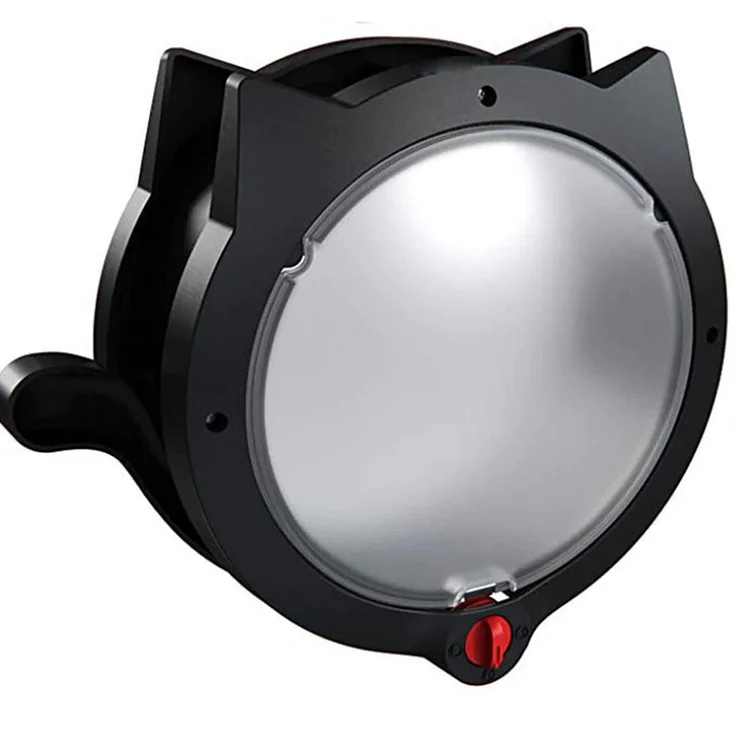 Small Round Cat Door with 4-way Lock Pet Plastic Window Lockable Safe Dog Gate