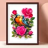 >SALE<Flower and Parrots 5D DIY Diamond Painting Kits Full Square Drill (20X30CM)