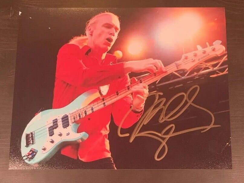 BILLY SHEEHAN SIGNED 8x10 AUTOGRAPH Winery Dogs Mr Big NAMM