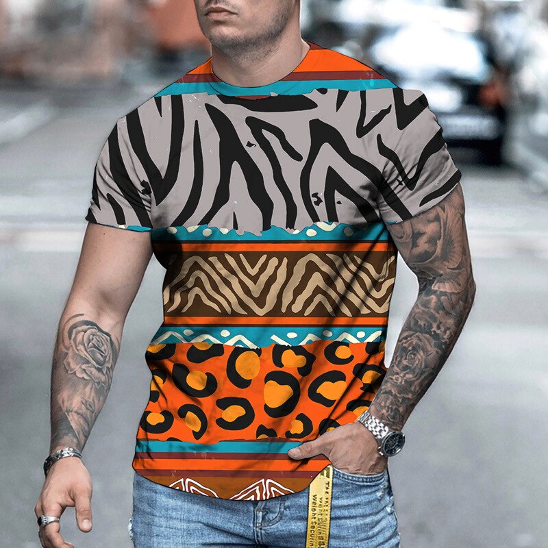

Graffiti - 3D Printed Men T Shirt, 501 Original