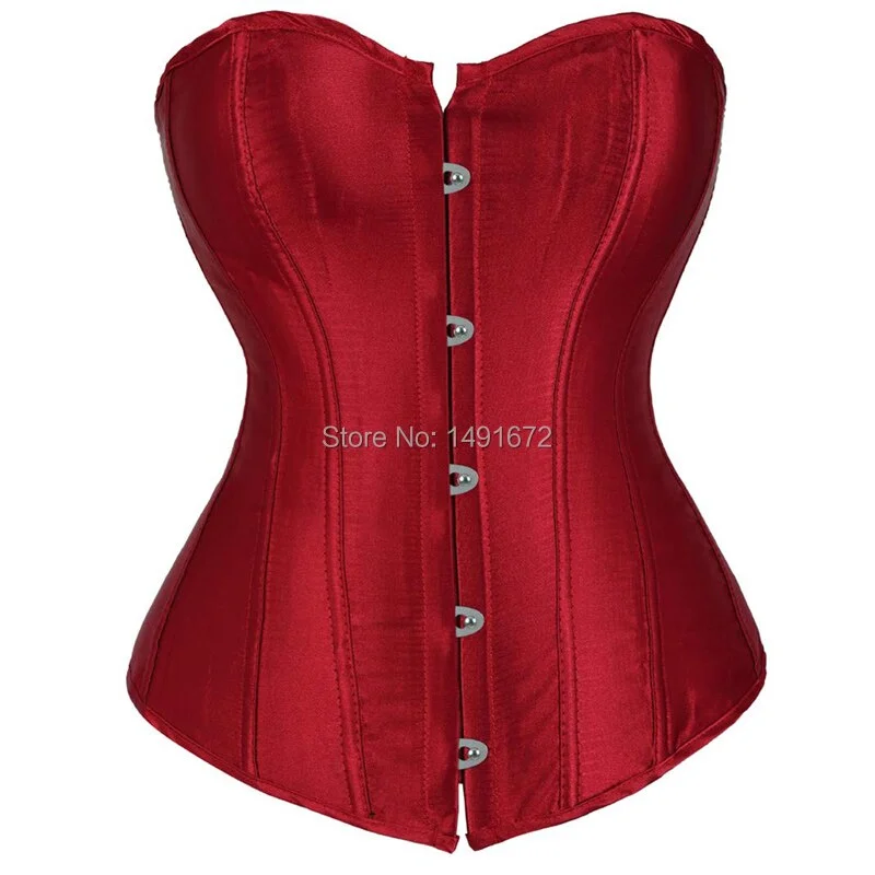 Billionm Corset Sexy Bustiers Top Plus Size Lingerie Gothic Overbust Corsets for Women Brocade Burlesque Vintage Costumes Corsetto Mujer