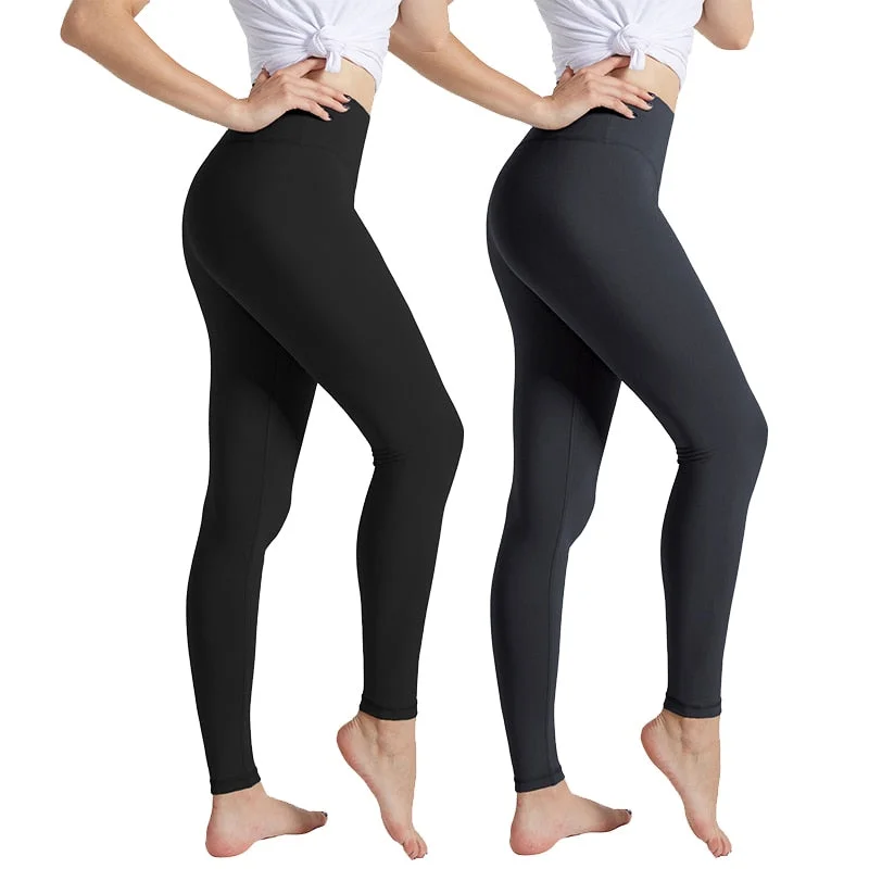 Solid Leggings Women Fitness Leggings Push Up Leggings For Women Gym Fitness High Waist Sports Casual Leggins Mujer