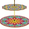 DIY Diamond Painting 3-Tier Mandala Cupcake Dessert Stand Serving Tray Decor Kit