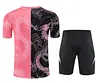 2025/2026 Real Madrid Pre-Match Training Black Pink Shirt+Shorts 1:1 Thai Quality