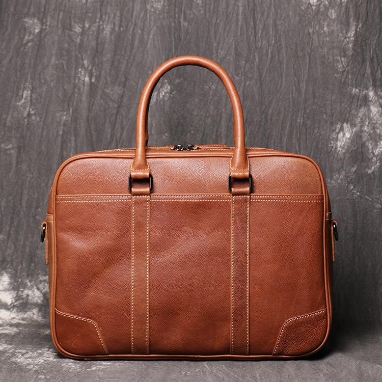 Men's Vintage Handmade Leaher Briefcases for Laptop