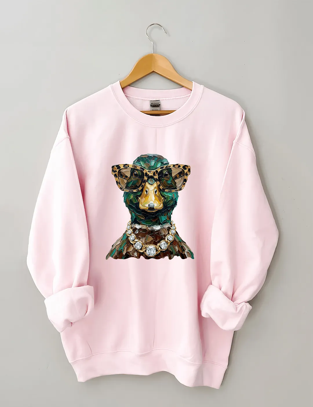 Glam Mallard Duck Hunting Lover Sweatshirt