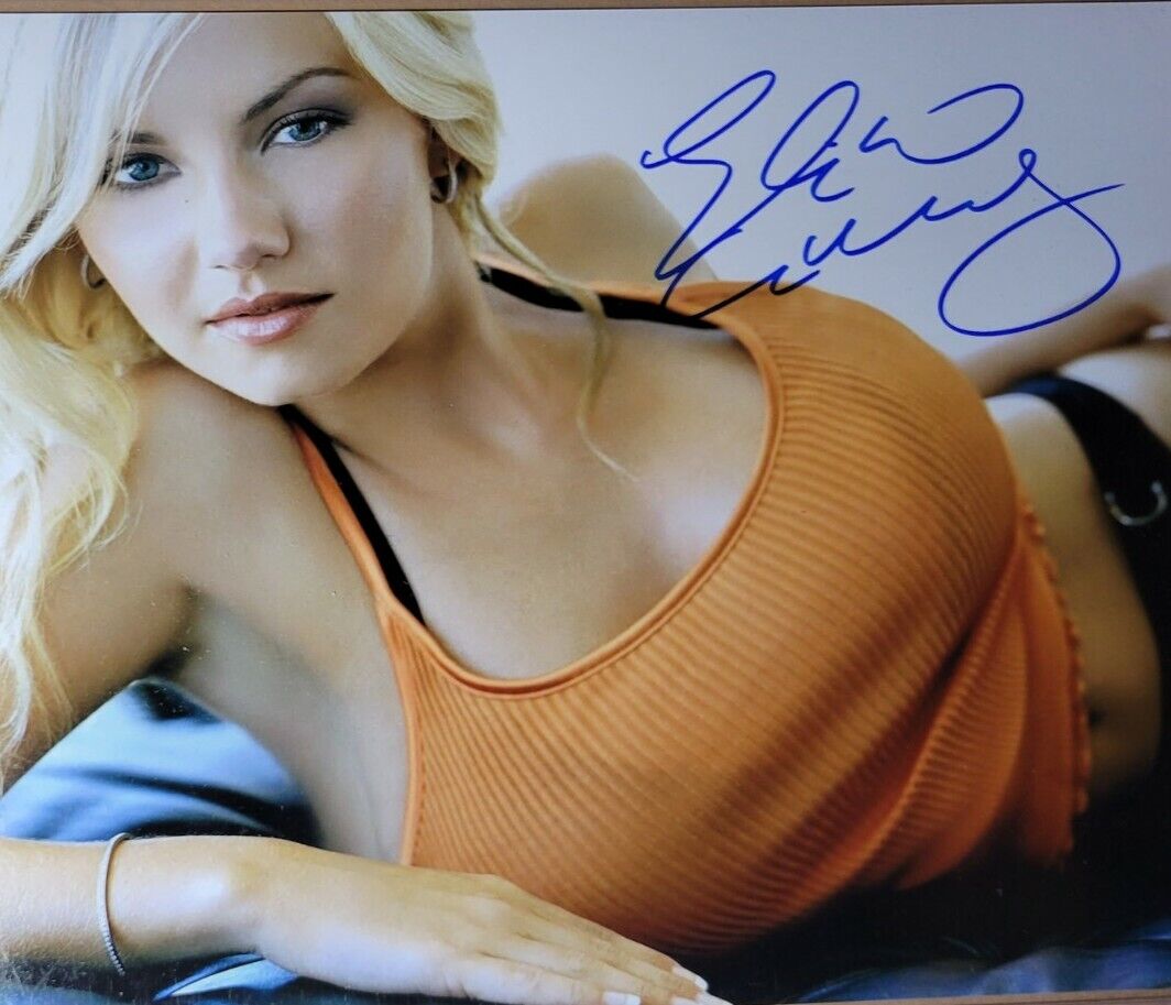 Elisha Cuthbert Authentic Autographed 8x10 Photo Poster painting w/ COA