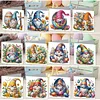 12PCS Diamond Painting Easter Goblins Greeting Card Kit for Birthdays Thanksgiving & Special Occasion