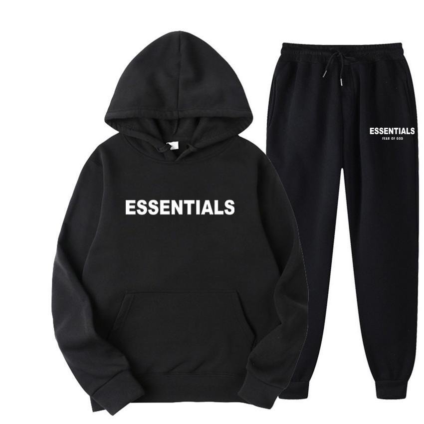 Essentials Hoodie Casual Printed Unisex Sweater Set Hoodie