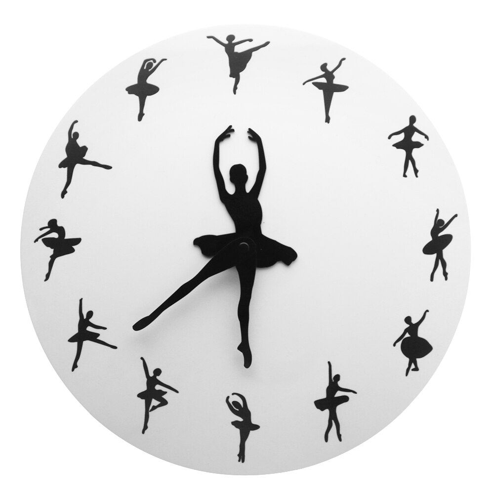 

Dancer - Frameless Acrylic Wall Clock, 501 Original