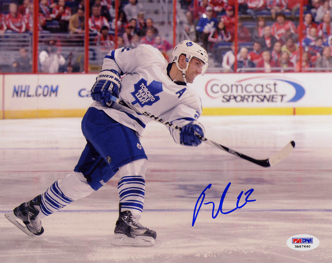 Francois Beauchemin SIGNED 8x10 Photo Poster painting Maple Leafs ITP PSA/DNA AUTOGRAPHED