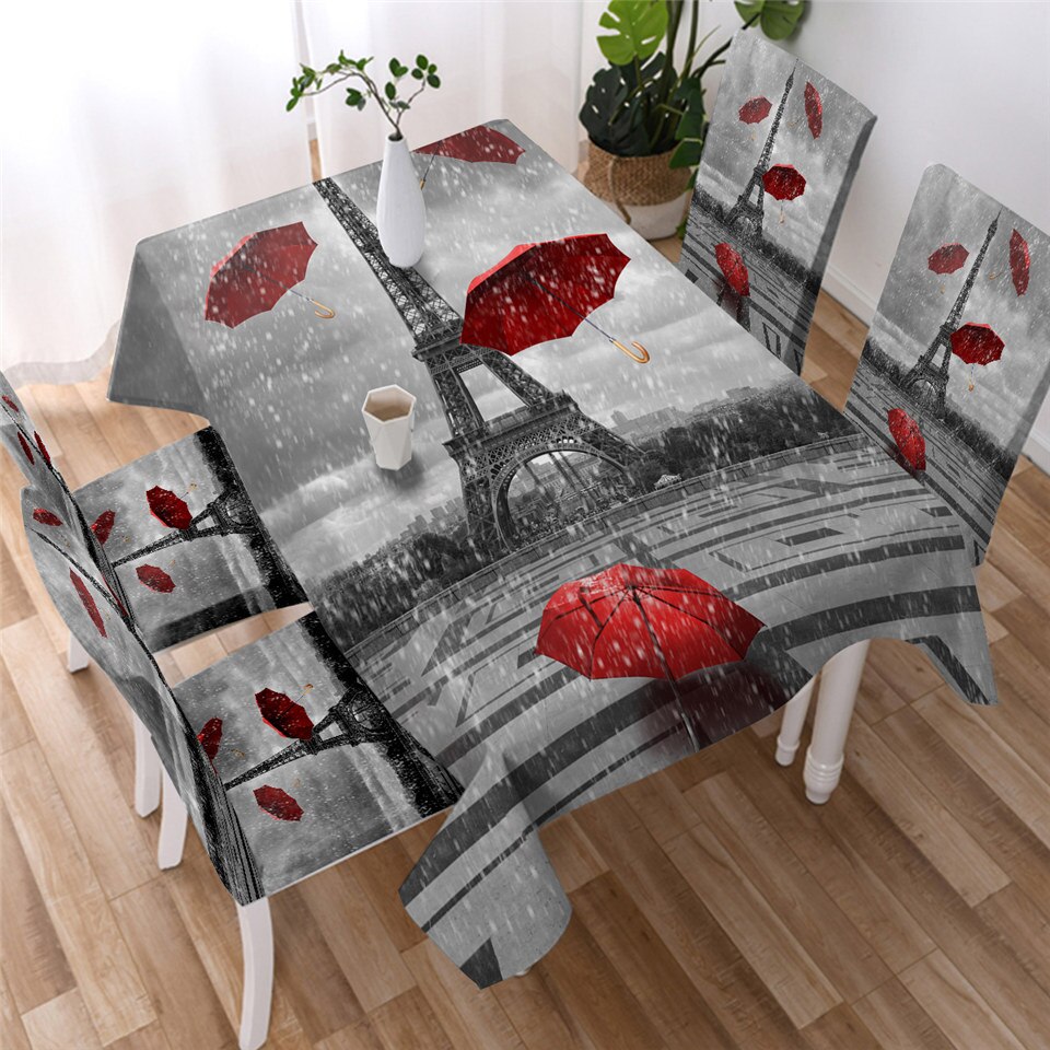 

Red Umbrella - Tablecloth Without Chair Cover, 140*210cm, 501 Original