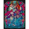 Glass Painting Mermaid-14CT Stamped Cross Stitch 45*60cm/17.72*23.62in (Big Size)