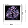 (US Local)4Pack Lady-Crystal Rhinestone Diamond Painting(30x30cm)