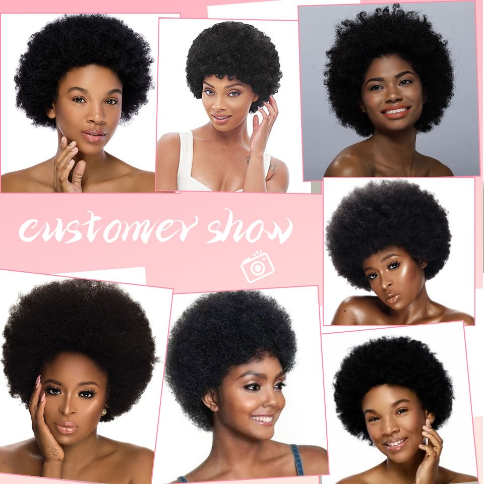 Zaesvini Hair®|Short Curly Brazilian Wigs For Black Woman Zaesvini