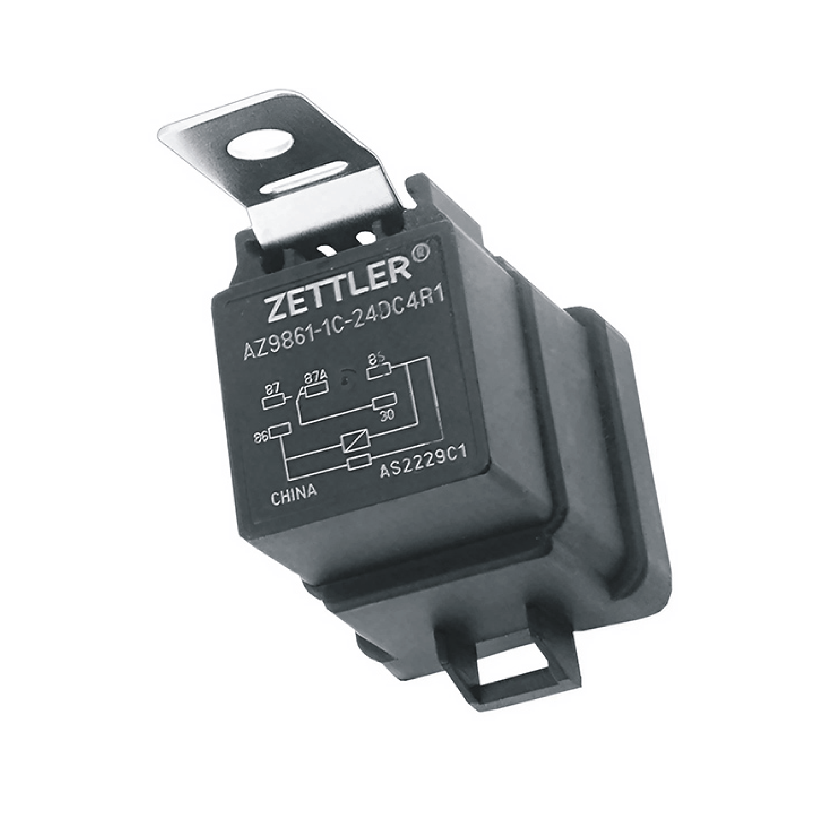 24V Machinery Engine Spare Parts 3658780 AZ9861-1C-24DC4R1 Genuine Relay for  Cummins QSX 