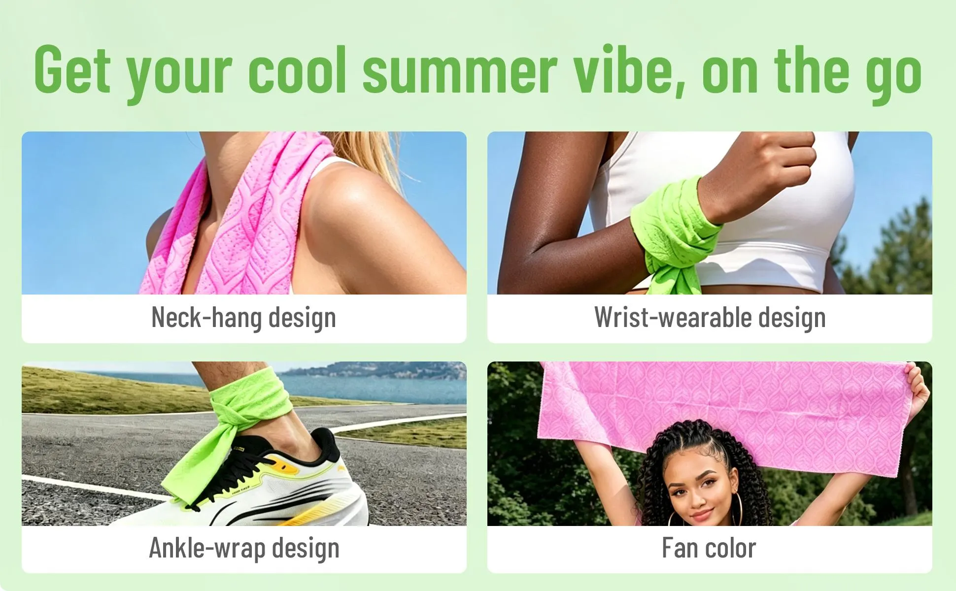 Unifree Cooling Towels & XL Menthol Cooling Wipes, Instant & Long Lasting Cooling Relief for Hot Weather & Summer Heat, Outdoor, Long Drives, Game day & Beach, DealsForYouDays, summerwins