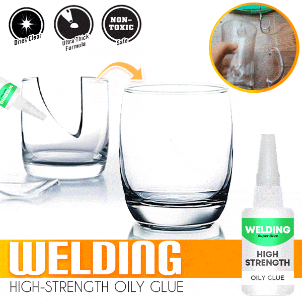 🔥CLEARANCE PROMOTION 40% OFF🔥Welding High-strength Oily Glue - Buy 3 Get 3 Free