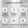 Hair Accessories Organizer Clear Hair Tie Organizer for Laundry Pods Cotton Swab
